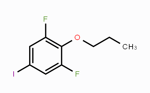 CAS No. 1826110-26-2, 1,3-Difluoro-5-iodo-2-propoxybenzene