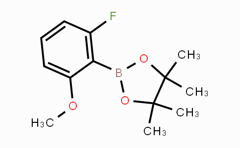 CAS No. 1599432-41-3, 2-Fluoro-6-methoxyphenylboronic acid pinacol ester