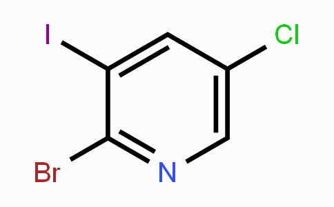 CAS No. 1211535-24-8, 2-Bromo-5-chloro-3-iodopyridine