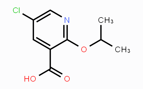 CAS No. 1807339-23-6, 5-Chloro-2-(propan-2-yloxy)pyridine-3-carboxylic acid