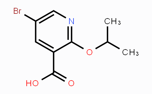 CAS No. 1249915-84-1, 5-Bromo-2-propan-2-yloxypyridine-3-carboxylic acid