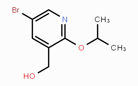 CAS No. 1247740-36-8, (5-Bromo-2-propan-2-yloxypyridin-3-yl)methanol