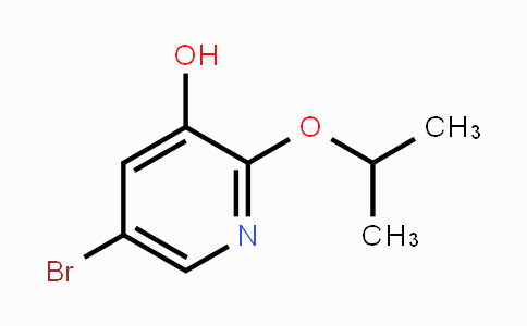 CAS No. 1826110-03-5, 5-Bromo-2-(propan-2-yloxy)pyridin-3-ol