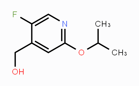 CAS No. 1826110-20-6, (5-Fluoro-2-isopropoxypyridin-4-yl)methanol