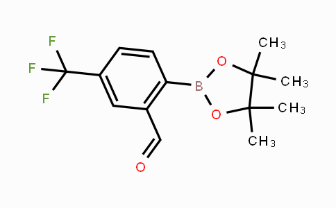 CAS No. 1219936-17-0, 2-Formyl-4-(trifluoromethyl)phenylboronic acid pinacol ester