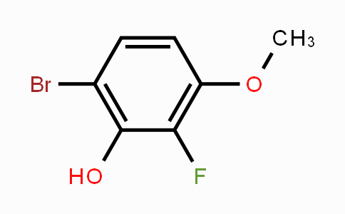 CAS No. 1784923-61-0, 4-Bromo-2-fluoro-3-hydroxyanisole