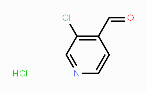 CAS No. 1826110-00-2, 3-Chloroisonicotinaldehyde hydrochloride
