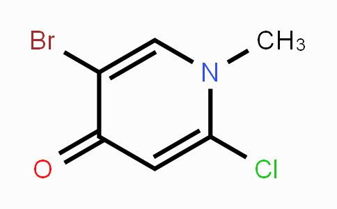 CAS No. 1809157-88-7, 5-Bromo-2-chloro-1-methylpyridin-4(1H)-one