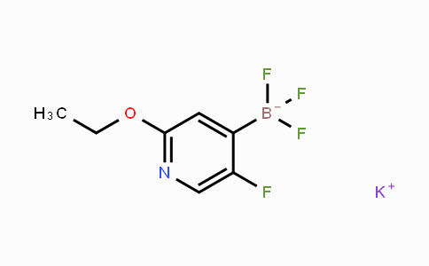 POTASSIUM (2-ETHOXY-5-FLUOROPYRIDIN-4-YL)TRIFLUOROBORANUIDE