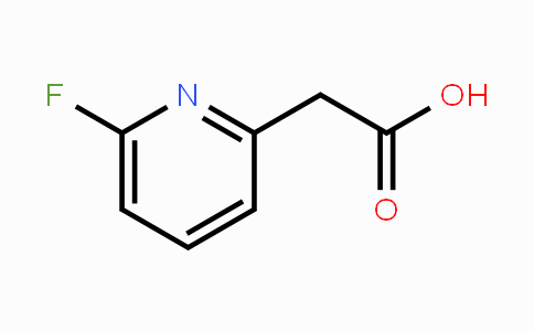 CAS No. 1000517-25-8, 2-(6-Fluoropyridin-2-yl)acetic acid