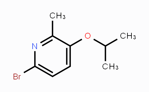CAS No. 1392466-94-2, 6-Bromo-3-isopropoxy-2-methylpyridine
