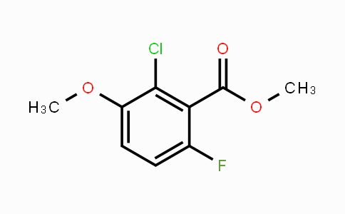 CAS No. 1379356-16-7, Methyl 2-chloro-6-fluoro-3-methoxybenzoate