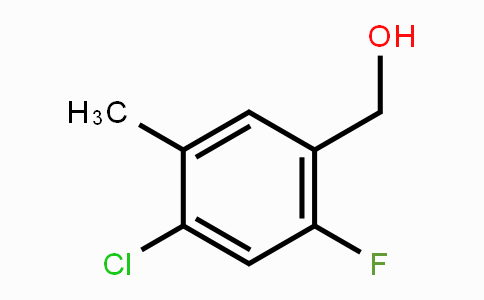 CAS No. 1805042-06-1, 4-Chloro-2-fluoro-5-methylbenzyl alcohol