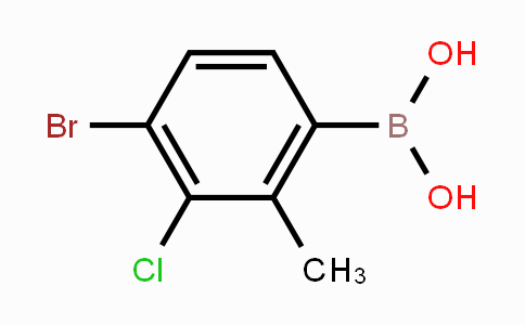 2121514-78-9 | 4-Bromo-3-chloro-2-methylphenylboronic acid