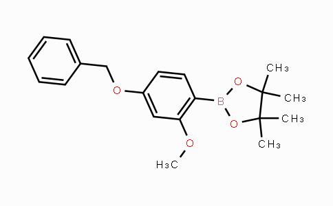 CAS No. 1626407-70-2, 4-Benzyloxy-2-methoxyphenylboronic acid pinacol ester