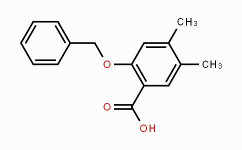 CAS No. 1809158-11-9, 2-Benzyloxy-4,5-dimethylbenzoic acid