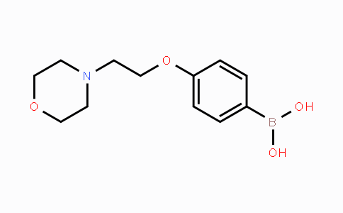 CAS No. 279262-19-0, 4-(2-Morpholinoethoxy)phenylboronic acid