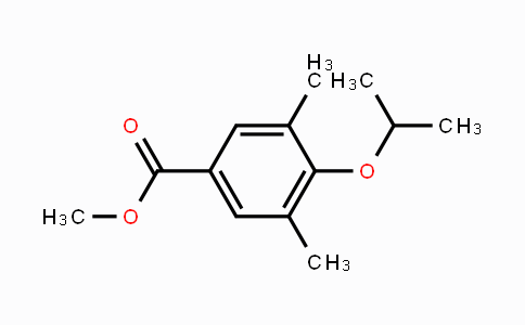 CAS No. 1429901-53-0, 4-Isopropoxy-3,5-dimethyl-benzoic acid methyl ester