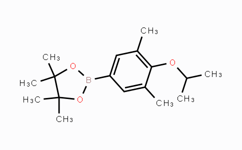2121514-76-7 | 4,4,5,5-tetramethyl-2-(3,5-dimethyl-4-propan-2-yloxy-phenyl)-1,3,2-dioxaborolane