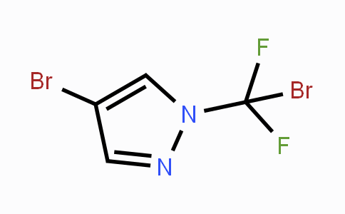 CAS No. 1046831-96-2, 4-Bromo-1-(bromodifluoromethyl)-1H-pyrazole