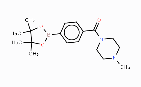 832114-06-4 | 4-(4-Methylpiperazine-1-carbonyl)phenylboronic acid, pinacol ester