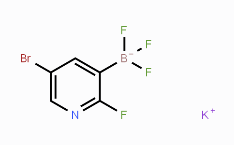 CAS No. 1245906-64-2, Potassium (5-bromo-2-fluoropyridin-3-yl)trifluoroborate