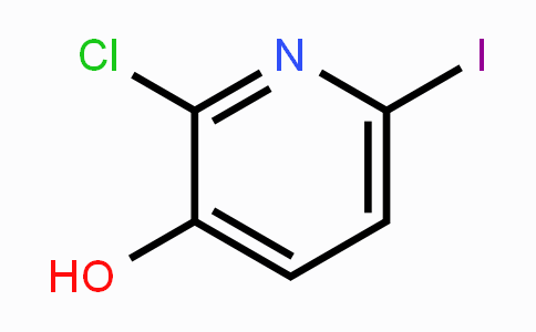 CAS No. 185220-68-2, 2-Chloro-6-iodo-3-pyridinol