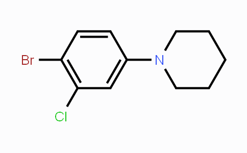 CAS No. 1311197-81-5, 1-(4-Bromo-3-chlorophenyl)piperidine