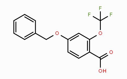 CAS No. 1809161-55-4, 4-Benzyloxy-2-(trifluoromethoxy)benzoic acid