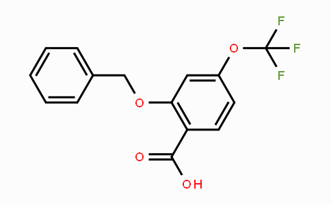 CAS No. 1809168-64-6, 2-Benzyloxy-4-(trifluoromethoxy)benzoic acid