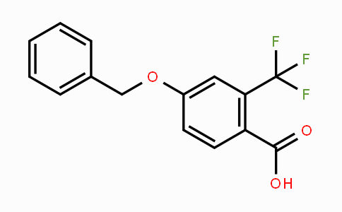 CAS No. 790695-23-7, 4-Benzyloxy-2-(trifluoromethyl)benzoic acid