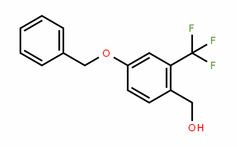 CAS No. 1253188-22-5, 4-Benzyloxy-2-(trifluoromethyl)benzayl alcohol