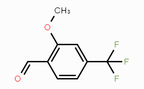 CAS No. 132927-09-4, 2-Methoxy-4-(trifluoromethyl)benzaldehyde