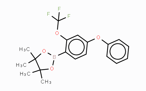 CAS No. 1196395-85-3, 4-Methoxy-2-(trifluoromethoxy)phenylboronic acid, pinacol ester