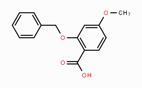 CAS No. 13618-49-0, 2-(Benzyloxy)-4-methoxybenzoic acid
