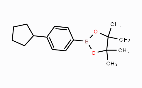 CAS No. 861965-54-0, 4-Cyclopentylphenylboronic acid pinacol ester