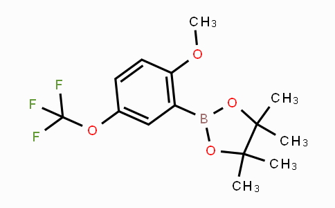 CAS No. 1688666-59-2, 2-Methoxy-5-trifluoromethoxyphenylboronic acid pinacol ester