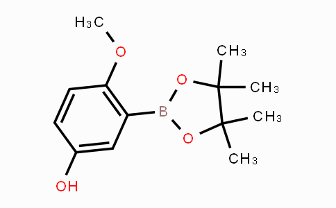 CAS No. 1562342-07-7, 4-Methoxy-3-(4,4,5,5-tetramethyl-1,3,2-dioxaborolan-2-yl)phenol
