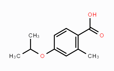 CAS No. 111220-35-0, 4-Isopropoxy-2-methylbenzoic acid