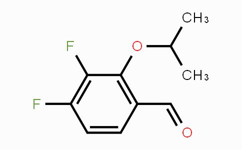 CAS No. 1557552-44-9, 3,4-Difluoro-2-propan-2-yloxybenzaldehyde