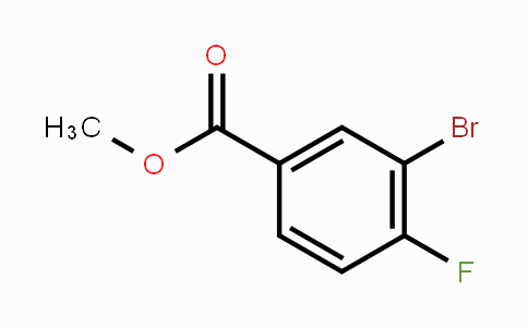 CAS No. 82702-31-6, 3-Bromo-4-fluorobenzoic acid methyl ester