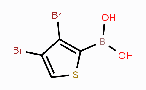 CAS No. 1256355-38-0, 3,4-Dibromothiophene-2-boronic acid