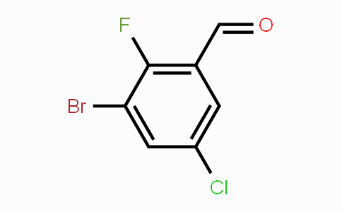 CAS No. 1269440-82-5, 3-Bromo-5-chloro-2-fluorobenzaldehyde