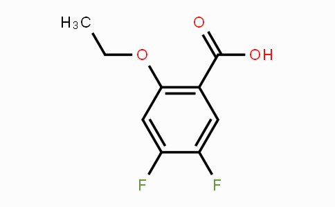 CAS No. 1557553-71-5, 2-Ethoxy-4,5-difluorobenzoic acid