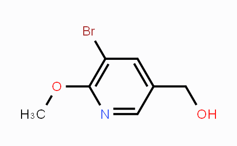 CAS No. 1219936-55-6, (5-Bromo-6-methoxypyridin-3-yl)methanol