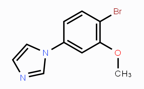 CAS No. 1562339-28-9, 1-(4-Bromo-3-methoxyphenyl)-1H-imidazole