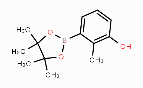 CAS No. 351457-33-5, 2-Methyl-3-(4,4,5,5-tetramethyl-1,3,2-dioxaborolan-2-yl)phenol