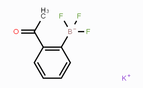 CAS No. 1258323-44-2, Potassium (2-acetylphenyl)trifluoroborate