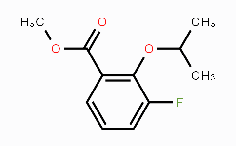 CAS No. 1809168-62-4, 3-Fluoro-2-(1-methylethoxy)-benzoic acid methyl ester