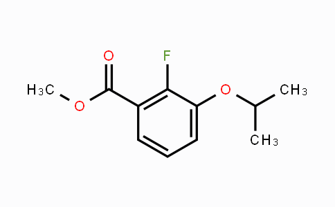 CAS No. 1394964-61-4, 2-Fluoro-3-(1-methylethoxy)-benzoic acid methyl ester